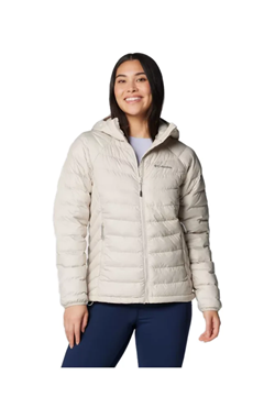 GIACCA IMBOTTITA CON CAPPUCCIO POWDER LITE DA DONNA DARK STONE